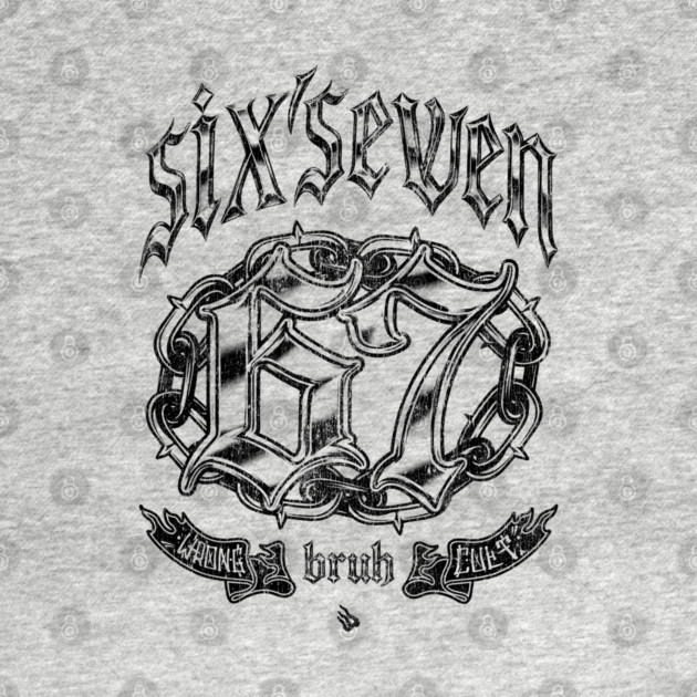 6 7 by Wrongteeshirt