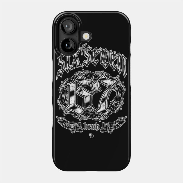 SIX SEVEN Phone Case by Wrongteeshirt