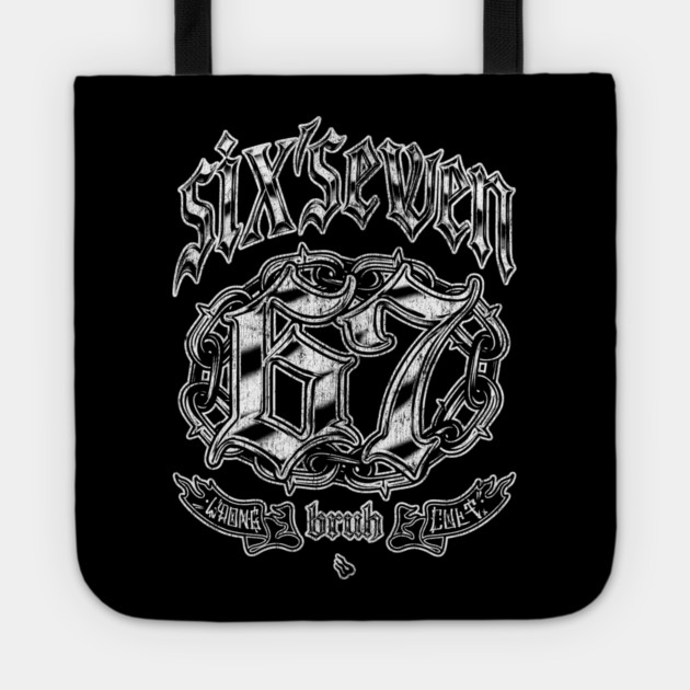 SIX SEVEN Tote by Wrongteeshirt