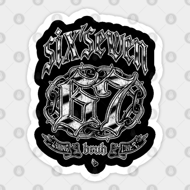 SIX SEVEN Sticker by Wrong