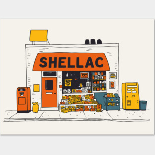 Shellac ∆ ∆ Original Fan Artwork Posters and Art