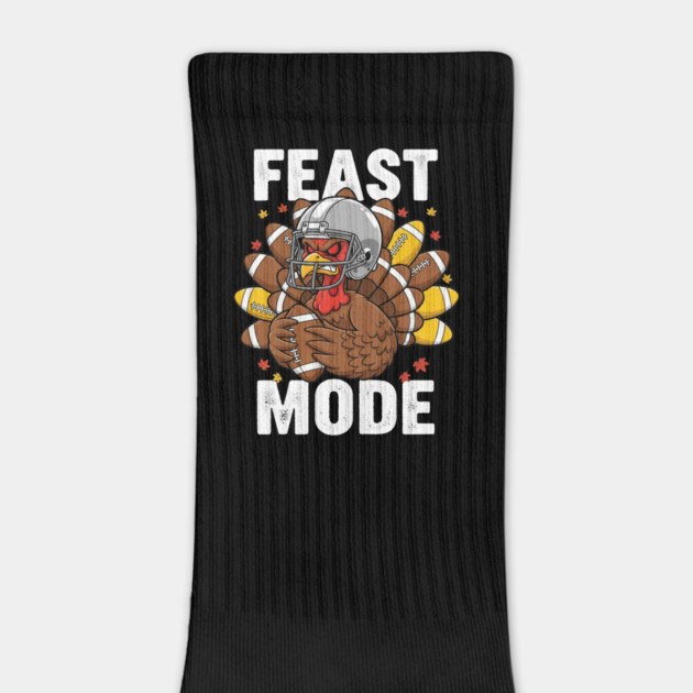 Feast Mode Turkey – Thanksgiving Football by ArtistTee ⭐⭐⭐⭐⭐