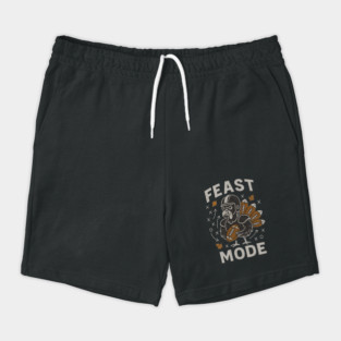 Feast Mode Turkey – Thanksgiving Football Shorts