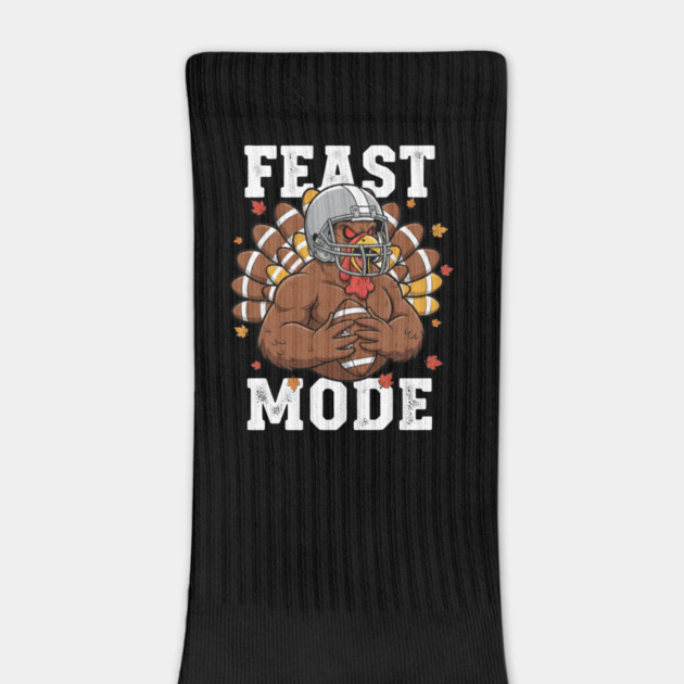 Feast Mode Turkey – Thanksgiving Football by ArtistTee ⭐⭐⭐⭐⭐