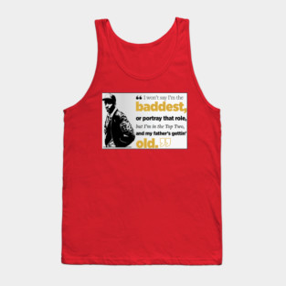 "TOP TWO" RAP QUOTE FOR HIP HOP FANS Tank Top