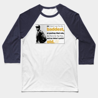 "TOP TWO" RAP QUOTE FOR HIP HOP FANS Baseball T-Shirt