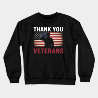 Thank - You - Veterans Crewneck Sweatshirt