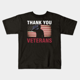 Thank - You - Veterans Kids T-Shirt