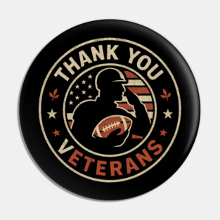 Thank You Veterans – American Flag Tribute Pin