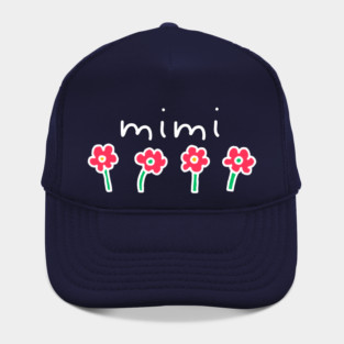 mimi flower Hat