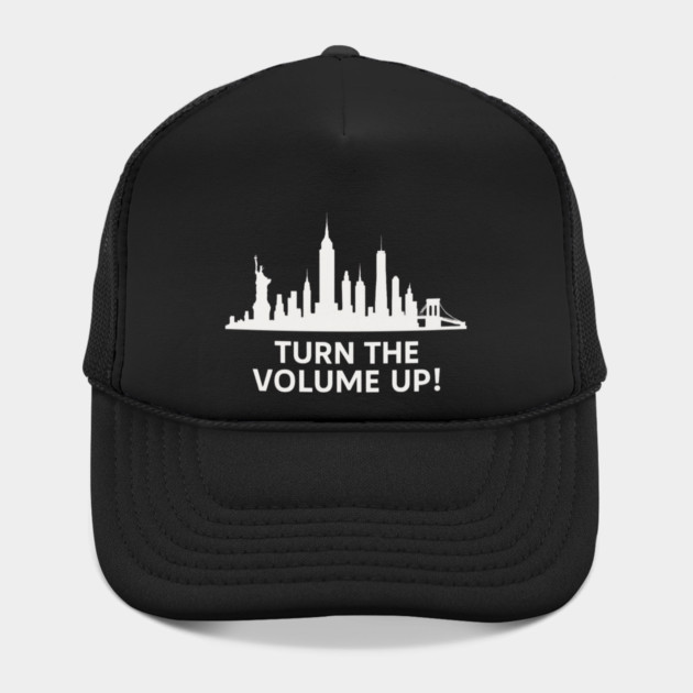Turn The Volume Up – NYC Skyline Music Tee by ArtistTee ⭐⭐⭐⭐⭐