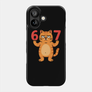 Grumpy Cat 67 – Sarcastic 67th Birthday Meme Phone Case