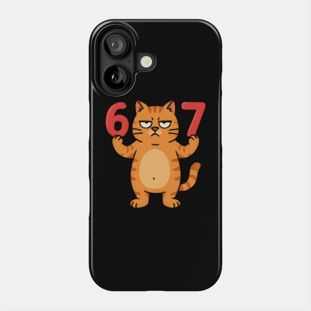 Grumpy Cat 67 – Sarcastic 67th Birthday Meme Phone Case by ArtistTee ⭐⭐⭐⭐⭐