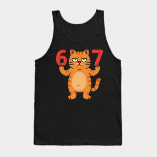 Grumpy Cat 67 – Sarcastic 67th Birthday Meme Tank Top