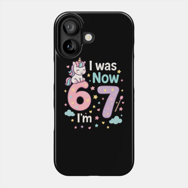 Now I’m 67 – Retro Pastel Birthday Phone Case by ArtistTee ⭐⭐⭐⭐⭐