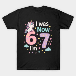 Now I’m 67 – Retro Pastel Birthday T-Shirt