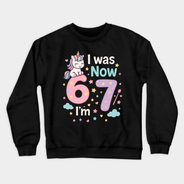 Now I’m 67 – Retro Pastel Birthday Crewneck Sweatshirt by ArtistTee ⭐⭐⭐⭐⭐