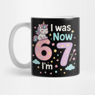Now I’m 67 – Retro Pastel Birthday Mug