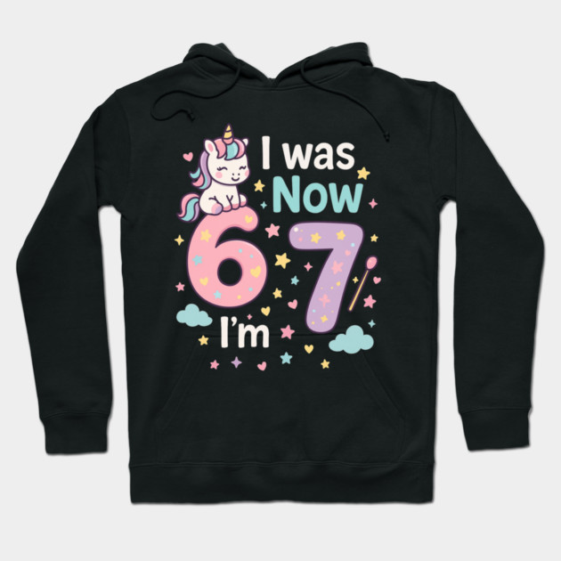 Now I’m 67 – Retro Pastel Birthday Hoodie by ArtistTee ⭐⭐⭐⭐⭐