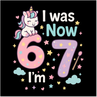 Now I’m 67 – Retro Pastel Birthday Posters and Art