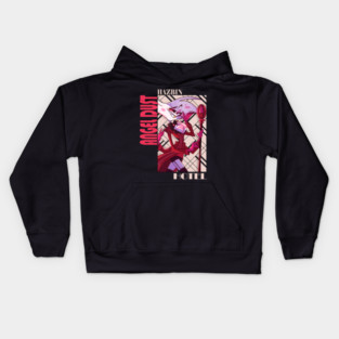 Hazbin Hotel Angel Dust Kids Hoodie