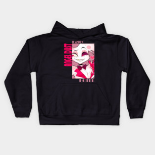 Hazbin Hotel Angel Dust Kids Hoodie