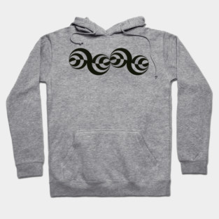 Spiral Waves in Black Hoodie