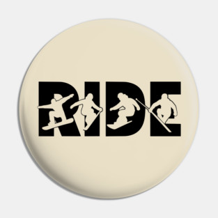 snowboarding Pin