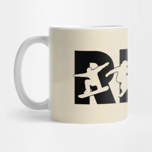 snowboarding Mug
