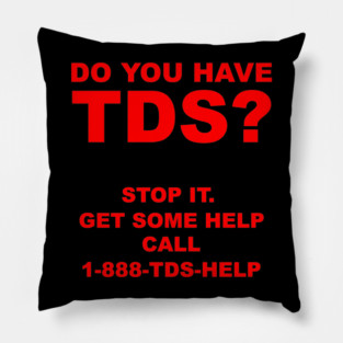 TDS Mental Health PSA: Get Help! Pillow
