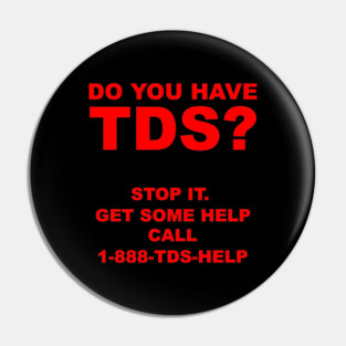TDS Mental Health PSA: Get Help! Pin