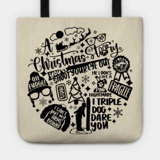 A Christmas Story Superfan Shirt Tote