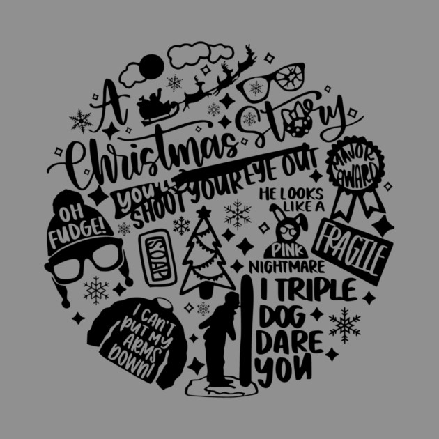 A Christmas Story Superfan Shirt by casualteesinc