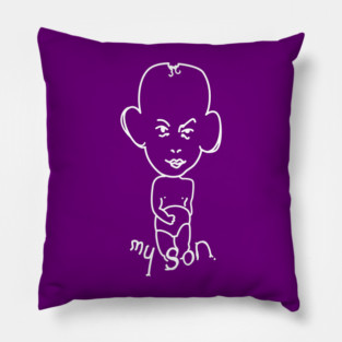 My Son (inverted) by Gary Strang Pillow