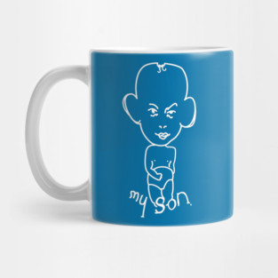 My Son (inverted) by Gary Strang Mug