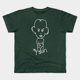 My Son (inverted) by Gary Strang Kids T-Shirt