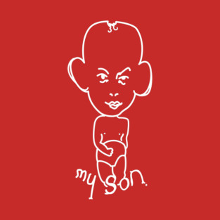 My Son (inverted) by Gary Strang T-Shirt