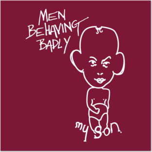 My Son (inverted) by Gary Strang, with show logo Posters and Art