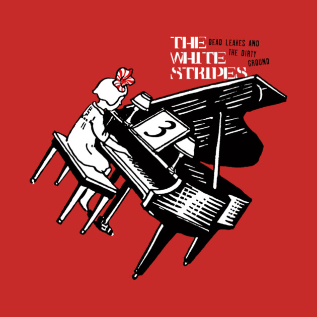 White pop stripes #004 T-Shirt