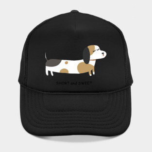 Dachshund dog, Short and Sweet Hat