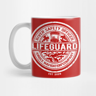 Jungle River Lifeguard Mug