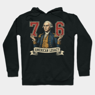 6-7 7-6 George Washington Hoodie