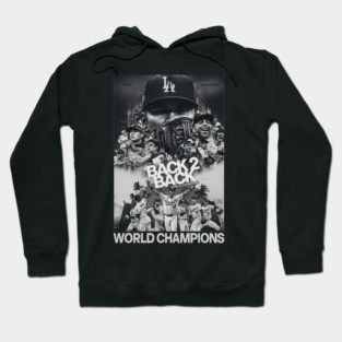 Yoshinobu Yamamoto x Shohei Ohtani - Back To Back Champions Yoshinobu Yamamoto Shohei Ohtani Champions Hoodie
