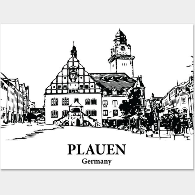 Plauen - Germany Wall Art by Lakeric