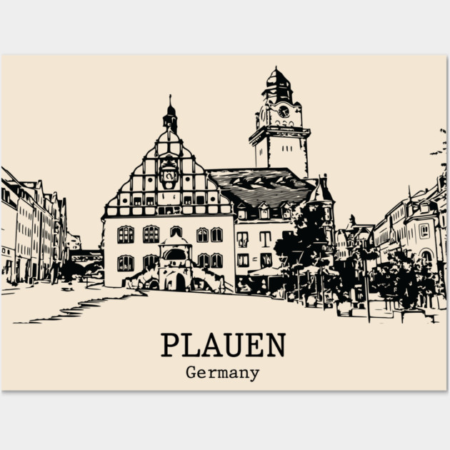 Plauen - Germany Wall Art by Lakeric