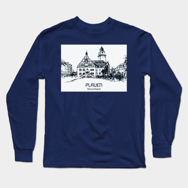 Plauen - Deutschland Long Sleeve T-Shirt by Lakeric