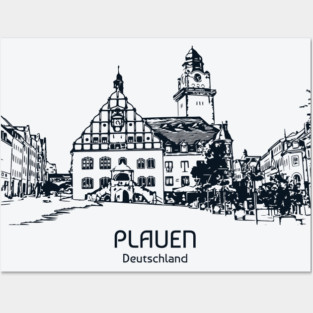 Plauen - Deutschland Posters and Art