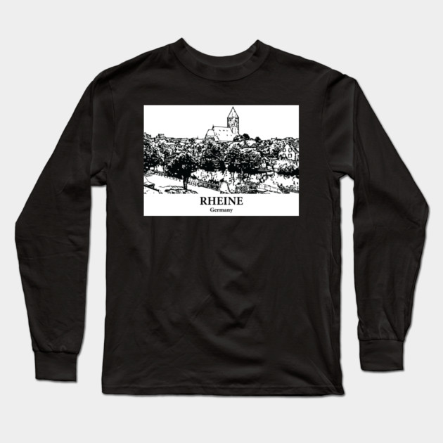 Rheine - Germany Long Sleeve T-Shirt by Lakeric