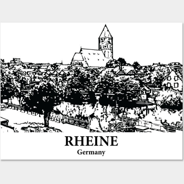 Rheine - Germany Wall Art by Lakeric