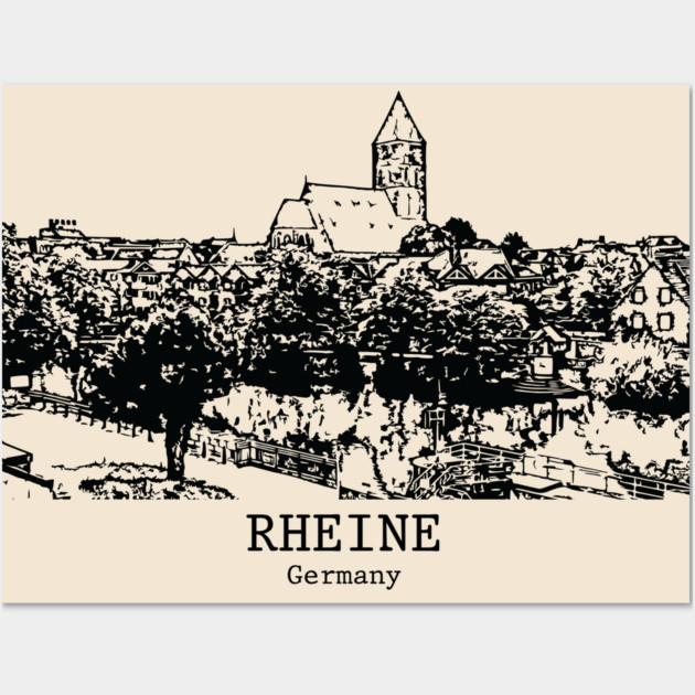 Rheine - Germany Wall Art by Lakeric
